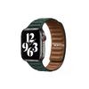 Apple Watch Baklalı Deri Kordon Yeşil P-389