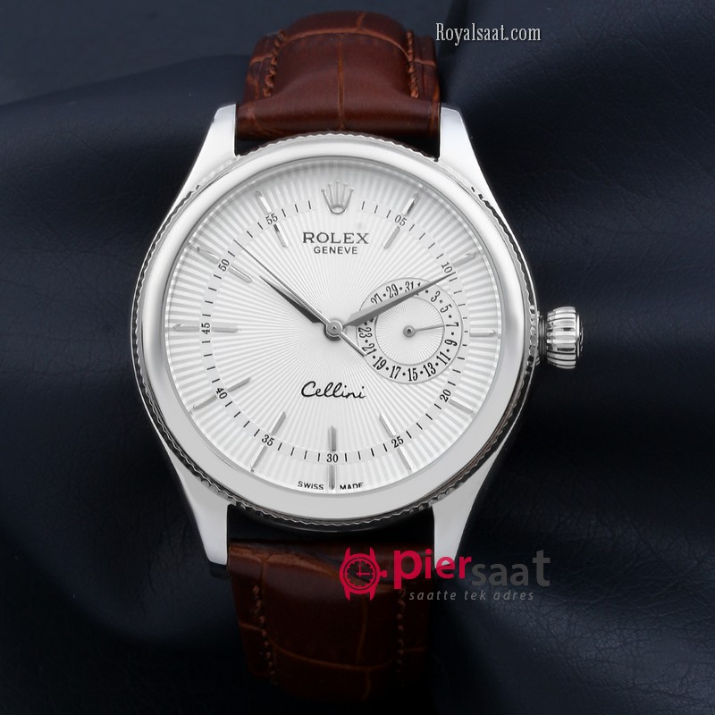 Rolex cellini silver hotsell