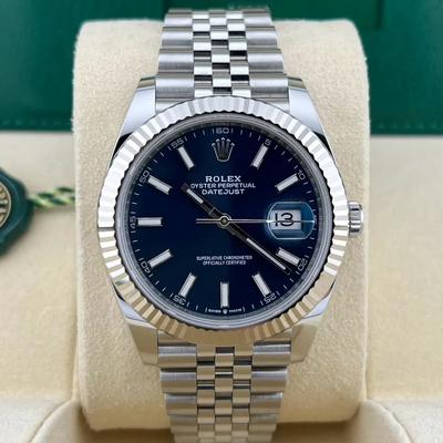Rolex Datejust Lacivert Kadran Clone Eta P-577