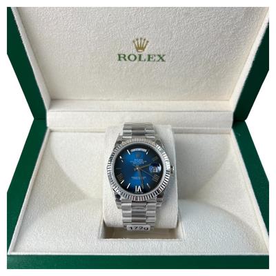 Rolex Day Date Omber Blau Neu Clone Eta P-620