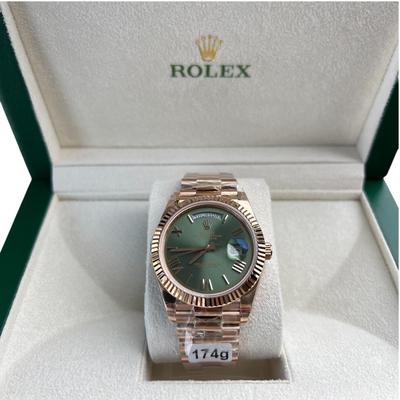 Rolex Day Date Yeşil Kadran Super Clone Eta P-619