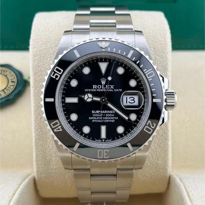 Rolex Submariner 41mm Seramik Siyah Bezel 3235 Clone Eta P-579