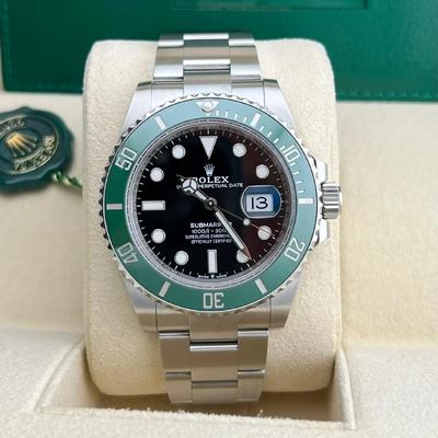 Rolex Submariner 41mm Yeşil Seramik Çerçeve Clone Eta P-591