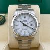 Rolex Datejust 41 White Oyster Clone Eta P-575